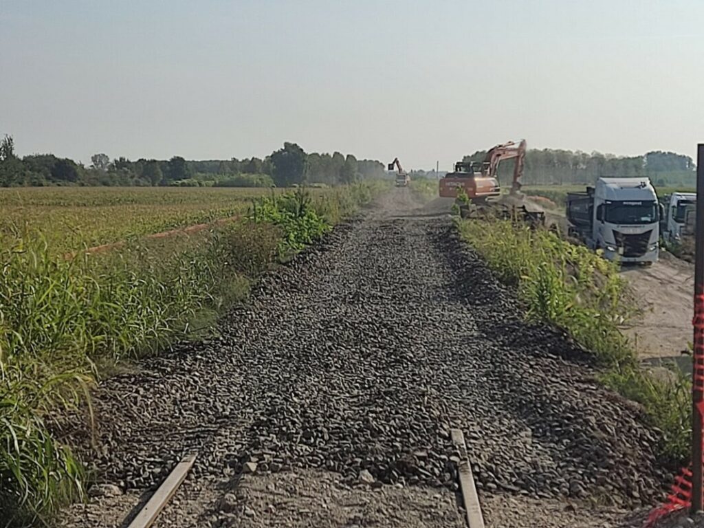 Avanzano i lavori del raddoppio